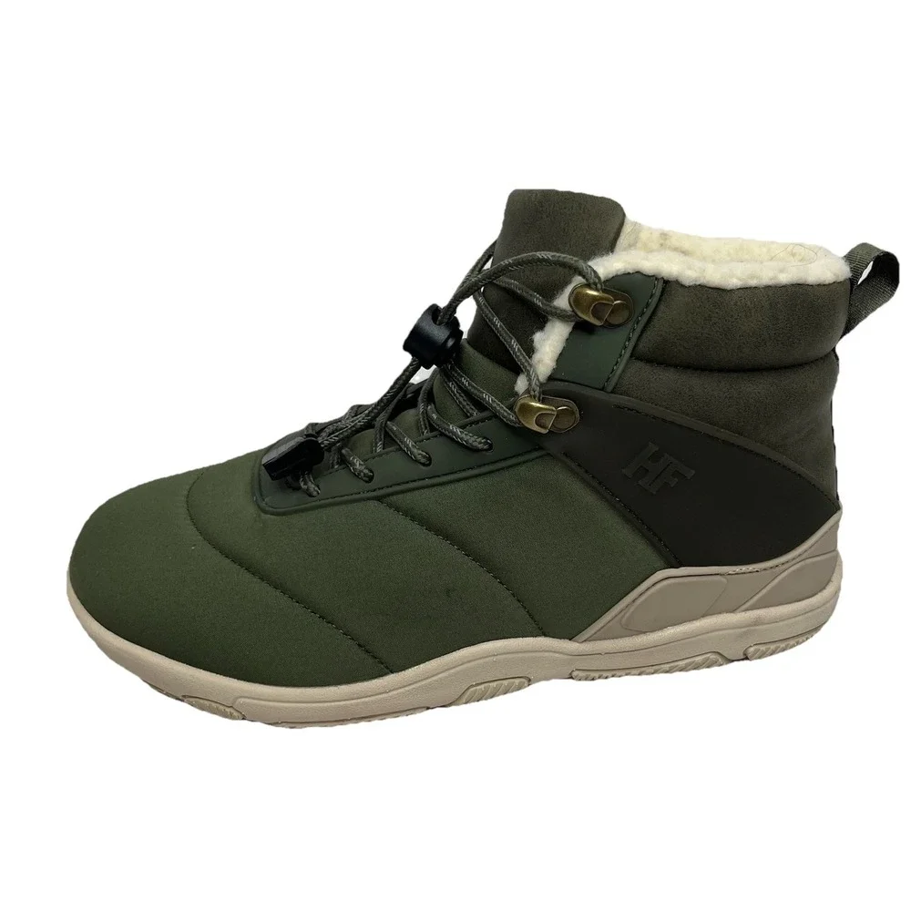 HF Azura Ergonomic Supportive Winter Barefoot Shoes Green Women's 38 EU 7.5 / 8